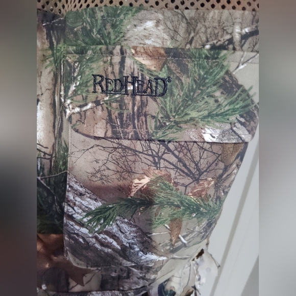 Men's Redhead Camouflage Hunting Vest Jacket Size Medium Camo - Picture 3 of 6